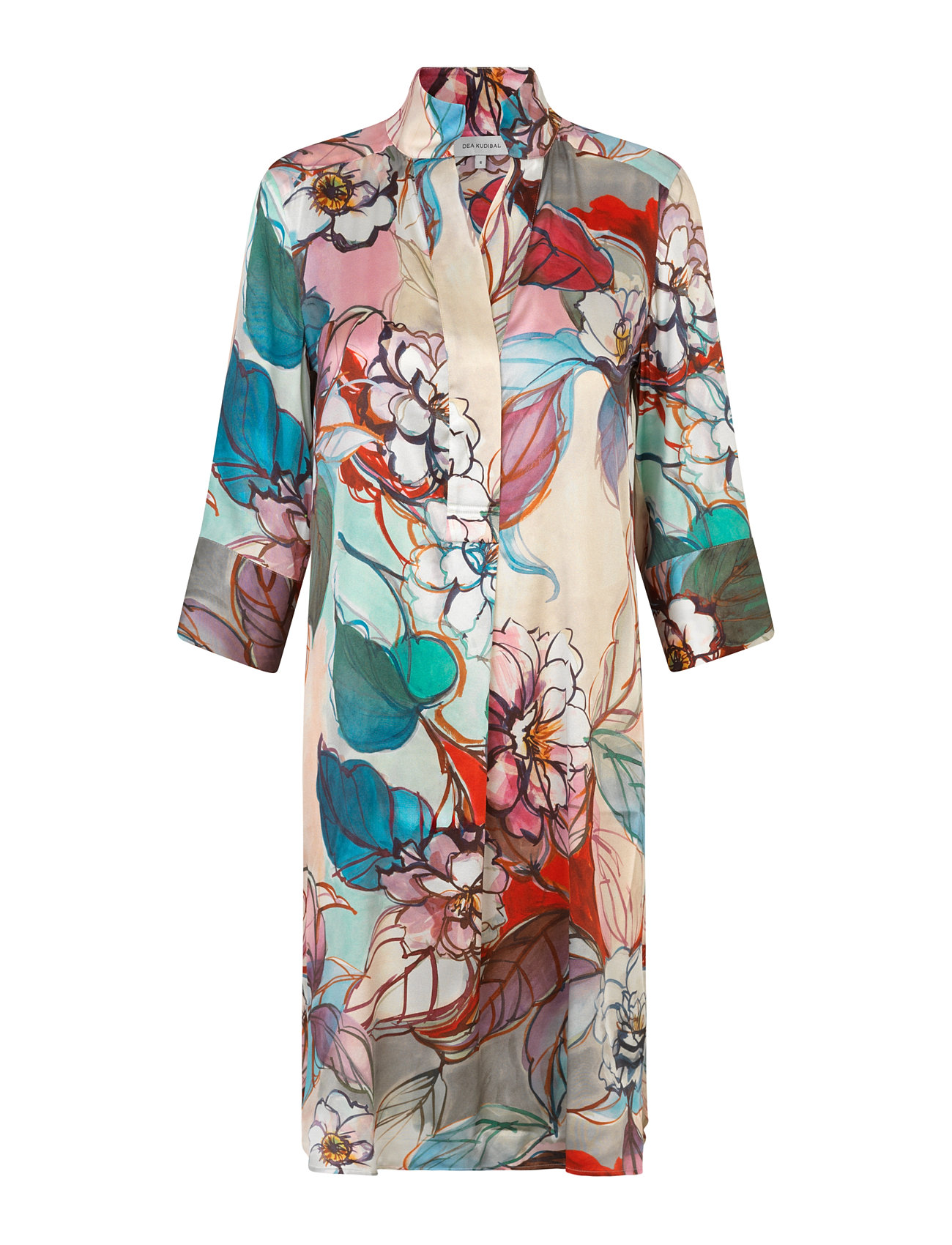 Kamillesdea Knelang Kjole Multi/patterned Dea Kudibal