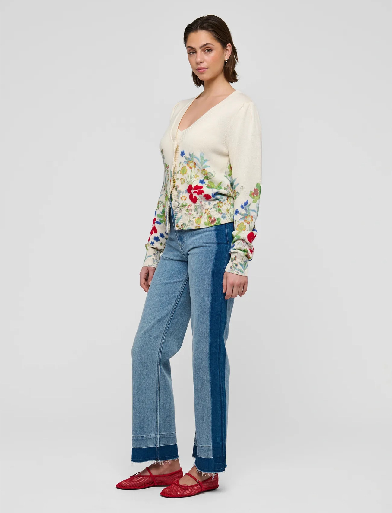 Dea Kudibal Malinasdea, S, Multi/patterned, Strik > Cardigans, Dame