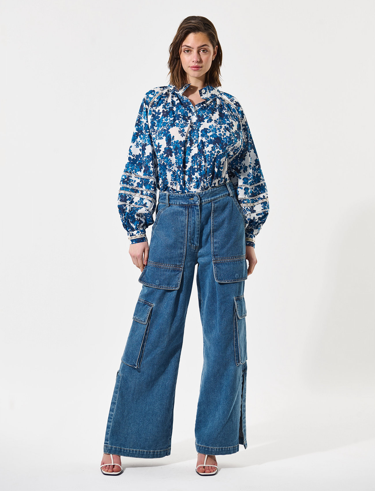 Dea Kudibal Nitadea Ns, XL, Blue, Bluser > Langærmede, Dame