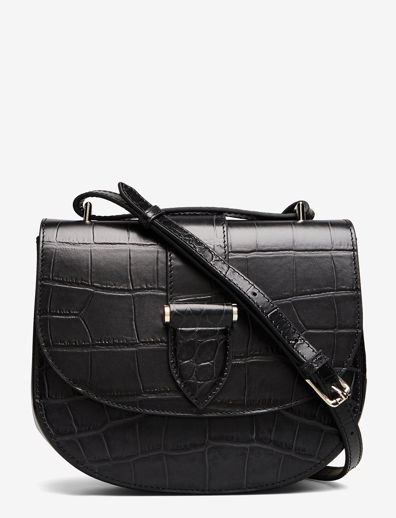 Kim Satchel Bag (Croco Black) (2560 kr) Decadent | Kim Satchel Bag (Croco Black) (2560 kr) Decadent |