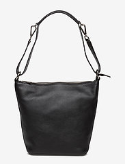 Sara small shoulder bag - BLACK