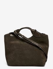 Teddy Tote - SUEDE ARMY