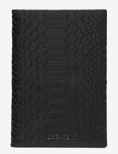 Nelly passport cover - travel accessories - anaconda black
