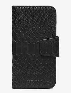 Lea iPhone X/Xs flip cover - ANACONDA BLACK