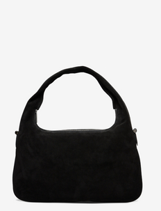 Sophia Shoulder Bag - håndtasker - suede black