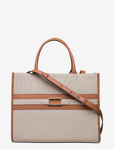 Willow Canvas Tote - torby tote - cognac
