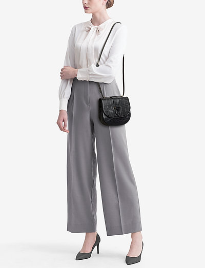 Kim Satchel Bag (Croco Black) (2560 kr) Decadent | Kim Satchel Bag (Croco Black) (2560 kr) Decadent |