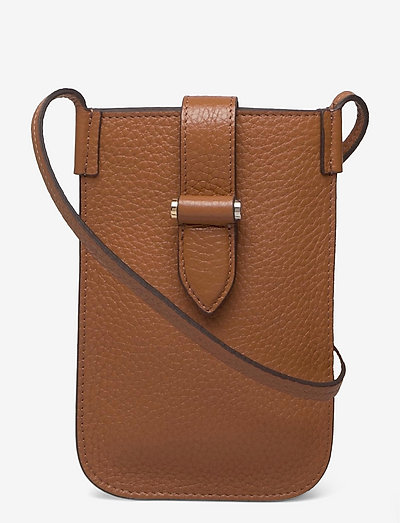 Fiona Mobile Crossbody Bag - torebki crossbody - cognac