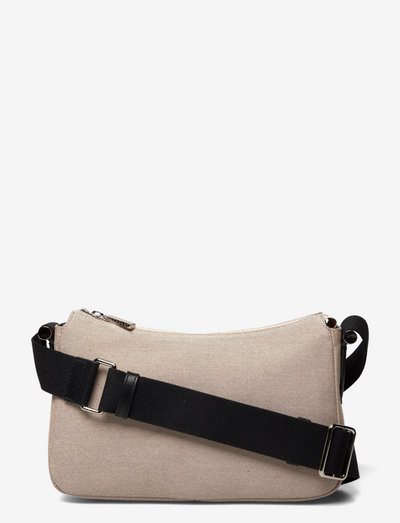 Gillian Canvas Crossbody Bag - crossbody bags - black