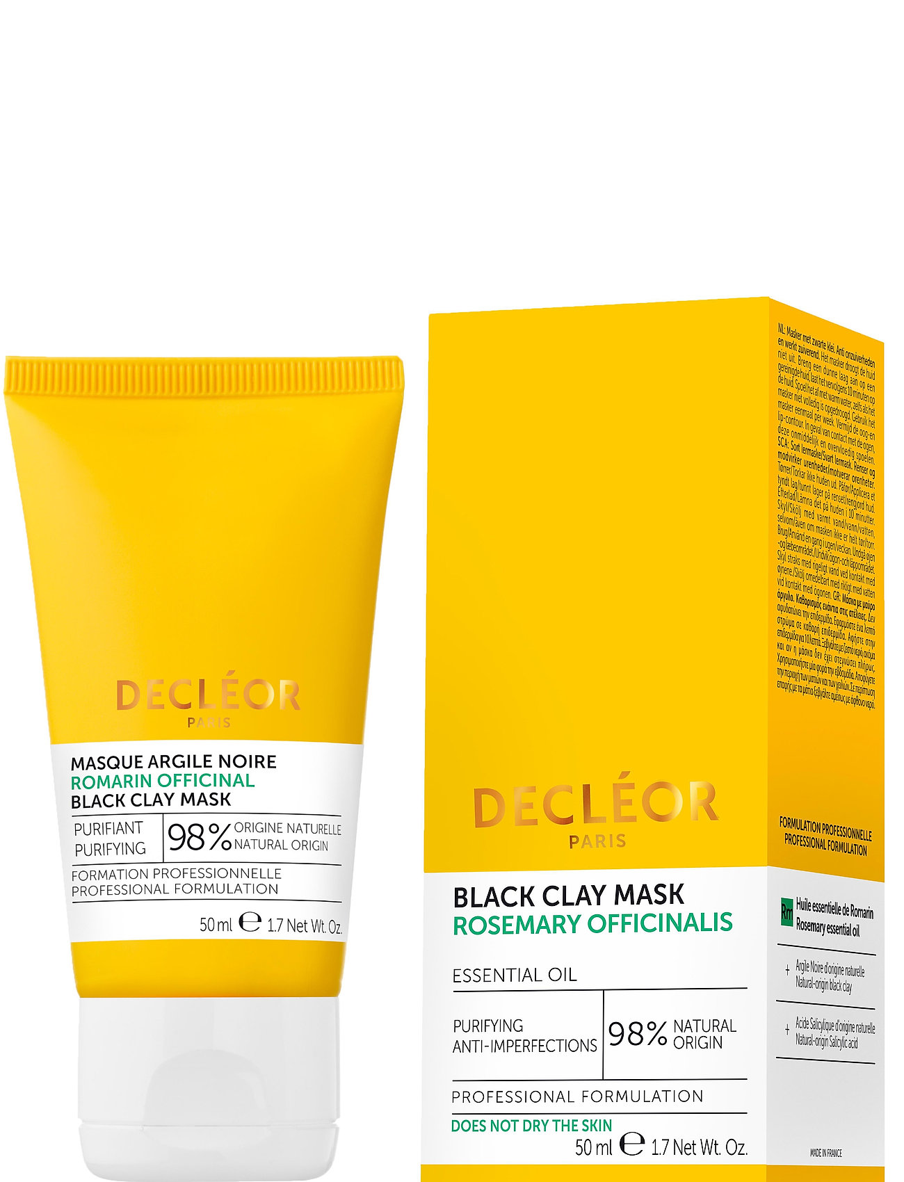 Decleor Rosemary Black Clay Mask Skin Care Boozt Com