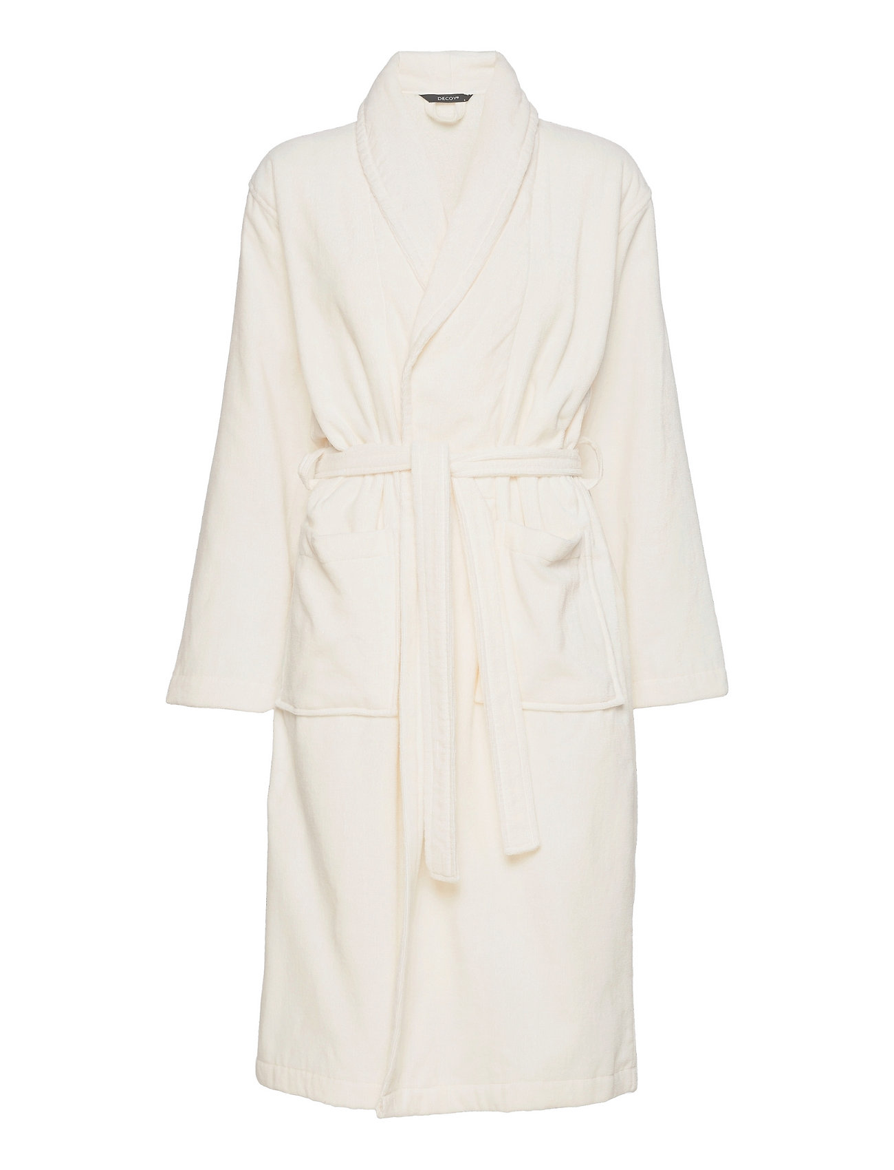 Decoy Long Terry Robe Morgenkåpe White Decoy