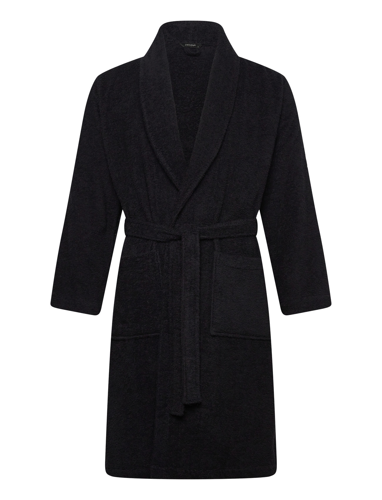 DECOY Decoy Bathrobe Schwarz - S - Damen