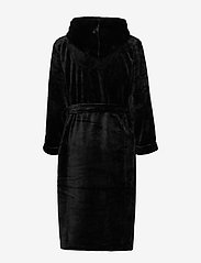 Decoy - DECOY long robe w/hood - badrumstextilier - black - 1