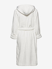 Decoy - DECOY long robe w/hood - badrumstextilier - creame - 1