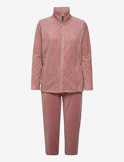 DECOY velour homewear set - pysjamas - rose