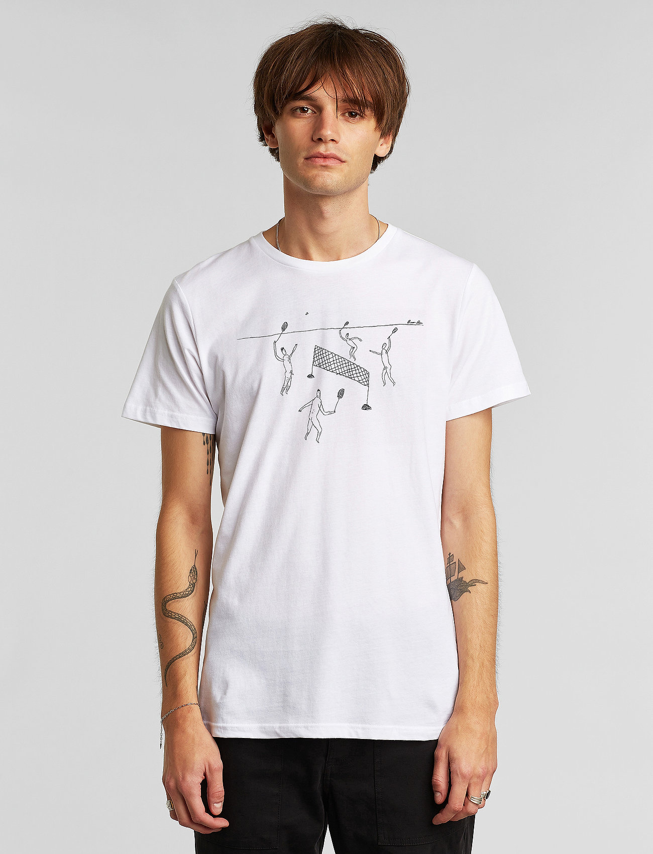 T-shirt Stockholm Badminton White (White/Hvid) - 121 kr |