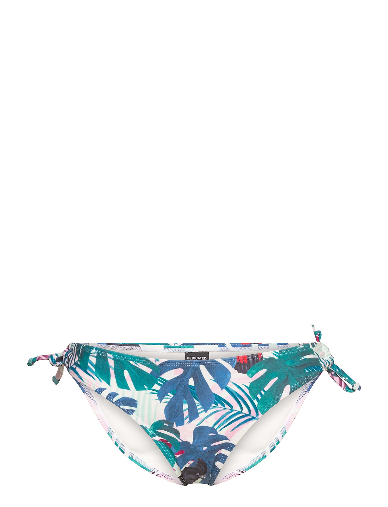 DEDICATED "Bikini Bottom Odda Color Leaves Swimwear Bikinis Bikini Bottoms Side-tie Multi/patterned DEDICATED"