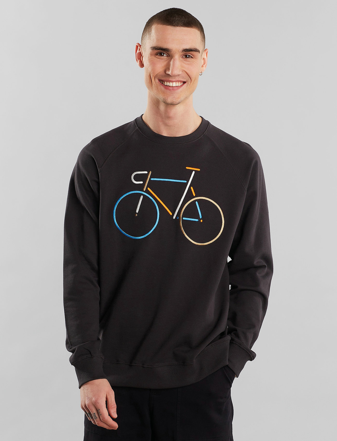 DEDICATED Sweatshirt Malmoe Color Bike 