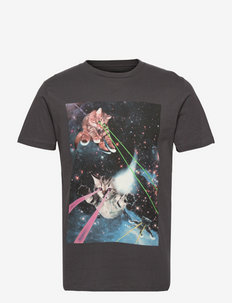 T-shirt Stockholm Lazer Cats - graphic print t-shirts - forged iron