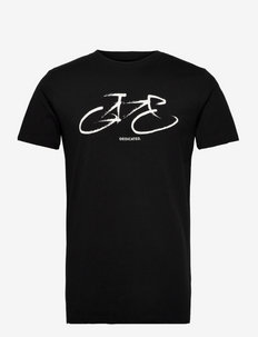 T-shirt Stockholm Marker Bike - graphic print t-shirts - black