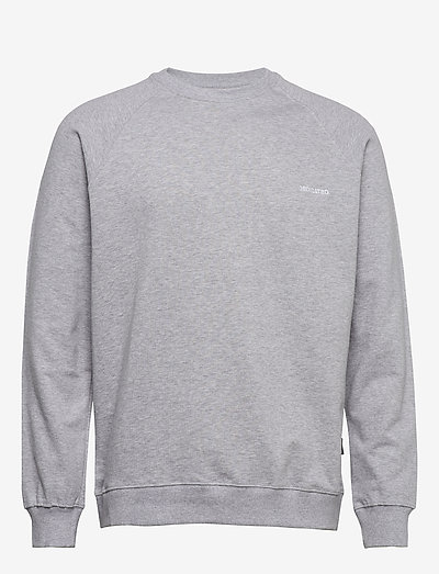 Sweatshirt Malmoe Dedicated Logo - klær - grey melange