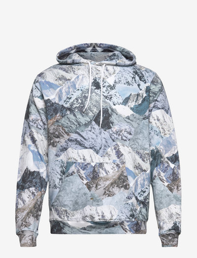 Hoddie Falun Mountain Collage - hoodies - multi color