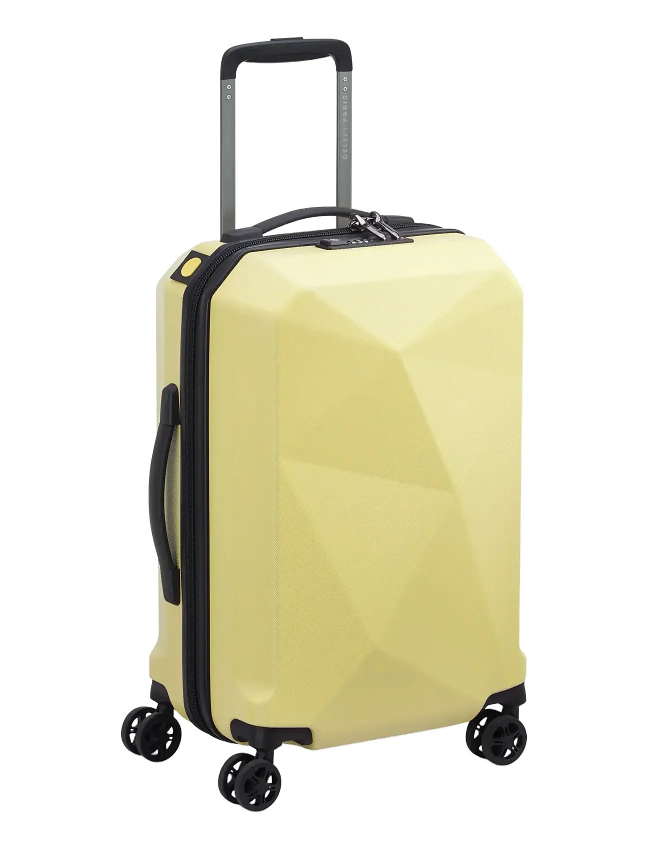 DELSEY PARIS Karat 2.0 55 Slim Cabin Trolley, One Size, Black, Suitcases > Pilot & Business Suitcases, Herre