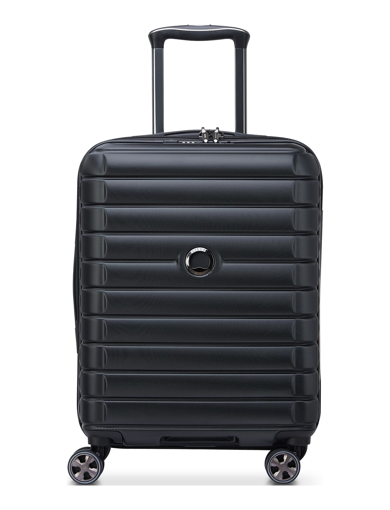 Shadow 5.0 55 Cm Slim Cabin Trolley Case Black DELSEY PARIS