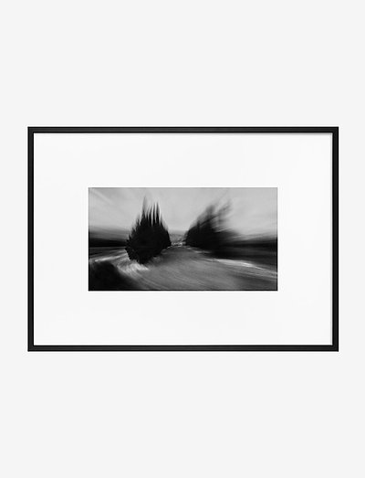 Poster Monochrome Storm - photographies - black