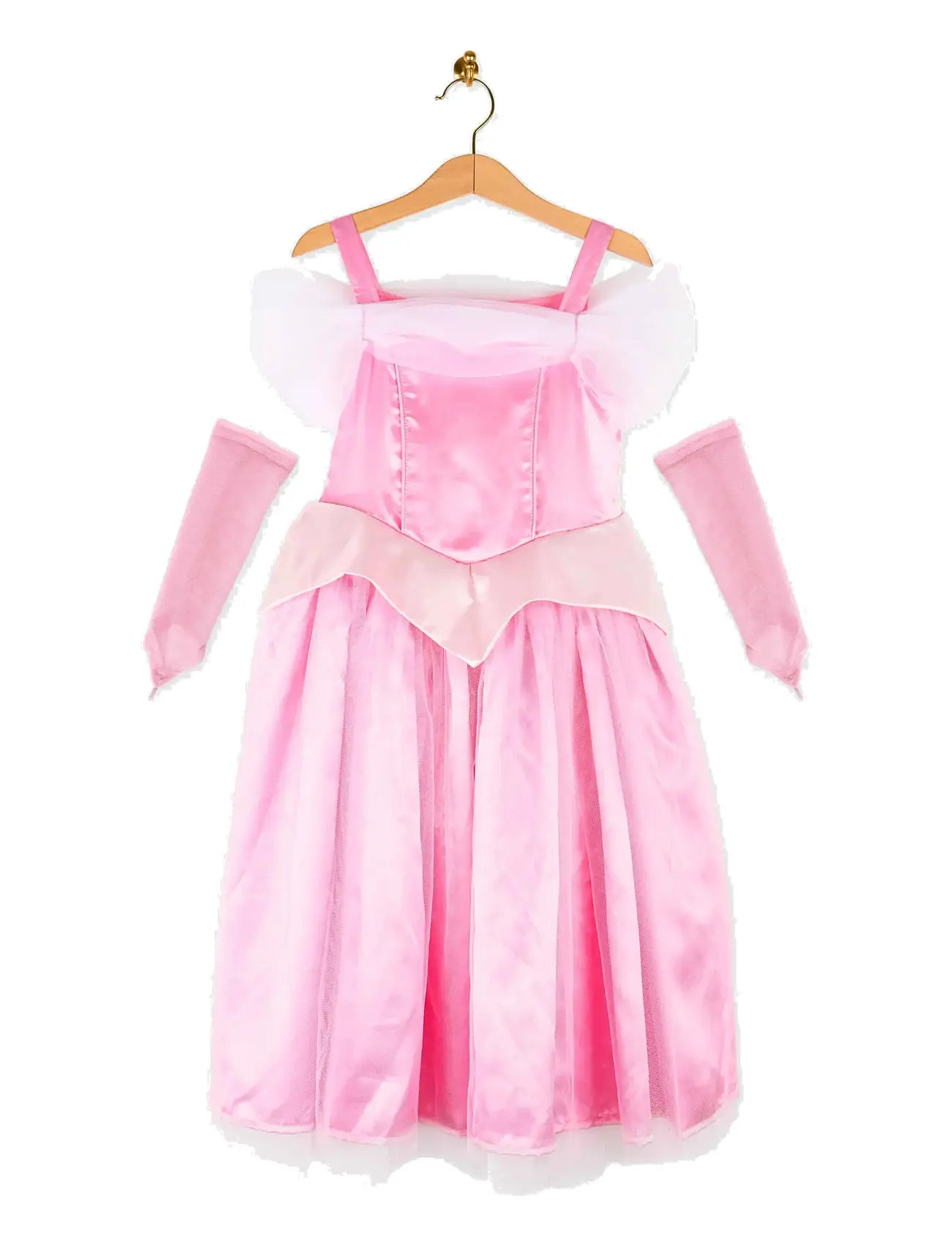DEN GODA FEN Kleid Fairytale Princess W Acc Pink - 122/128 - Kinder
