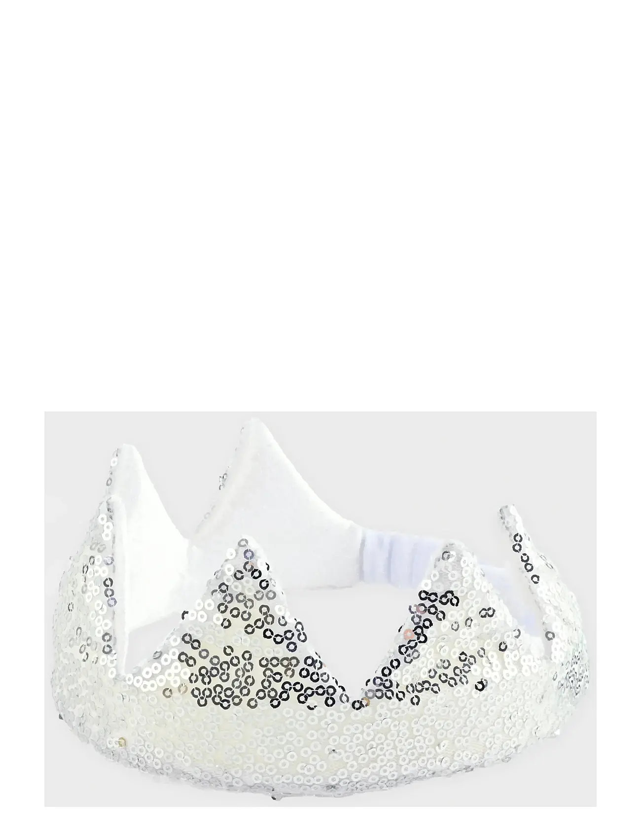 DEN GODA FEN Crown Silber Pailletten Silber - One Size - Kinder
