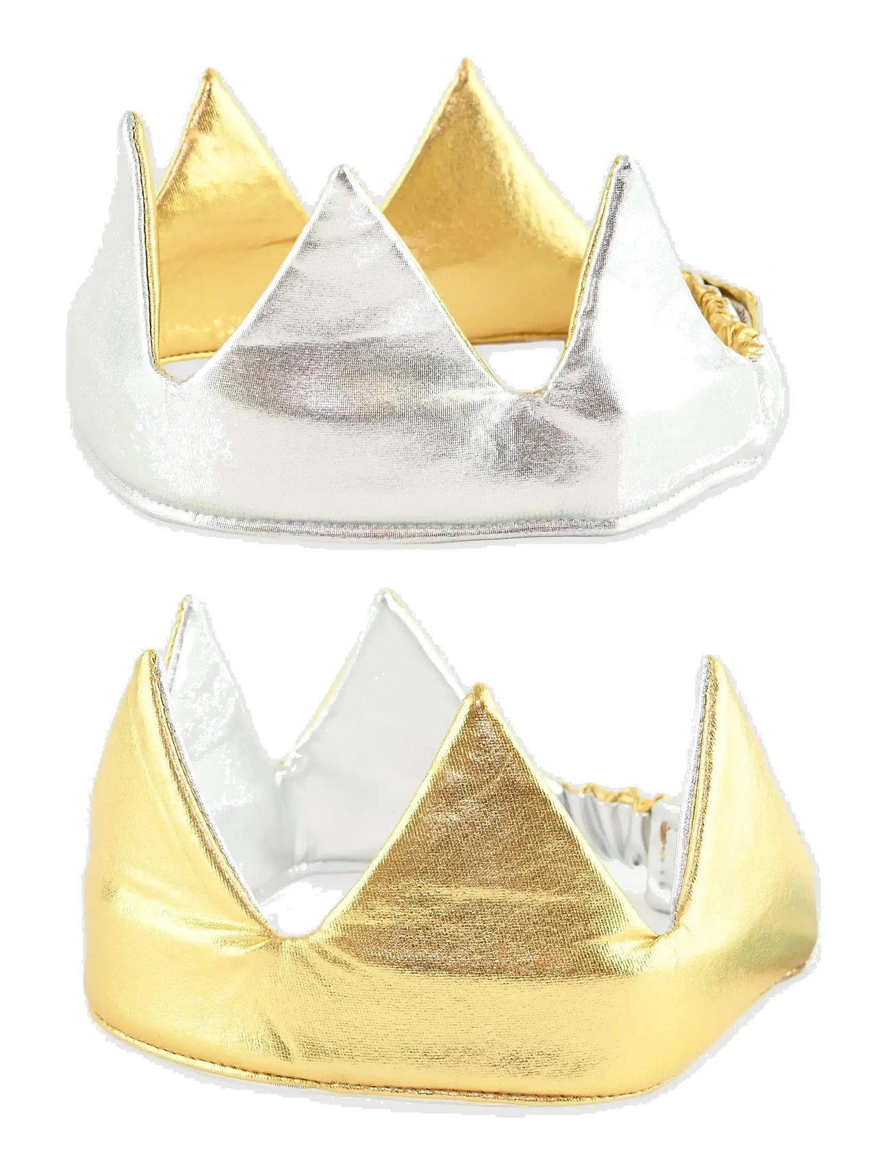 DEN GODA FEN Crown Reversible Gold & Silber Gold - One Size - Kinder