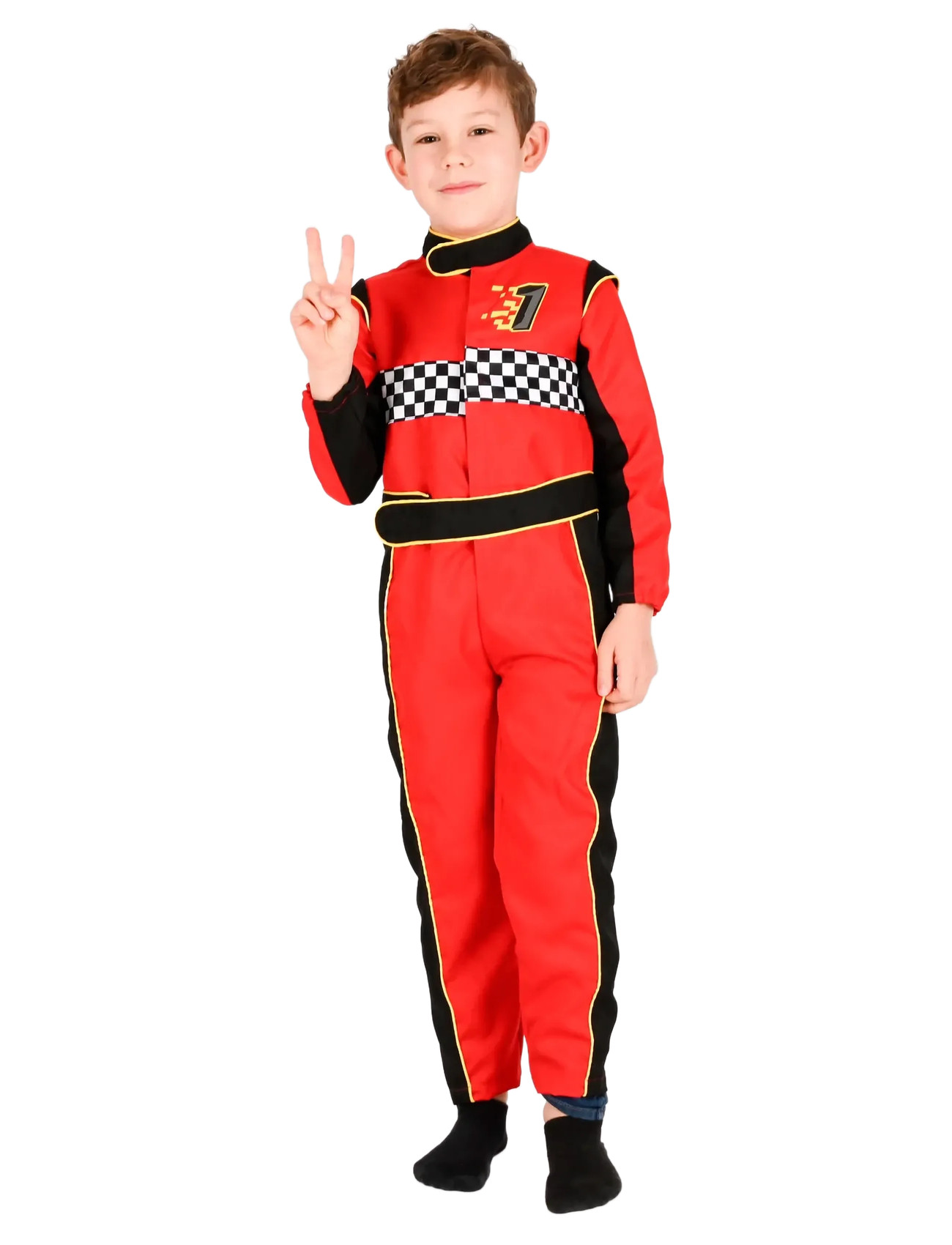 Den goda fen The Racer, 98/104, Red, Kostumer Og Tilbehør > Karakterkostumer, Børn