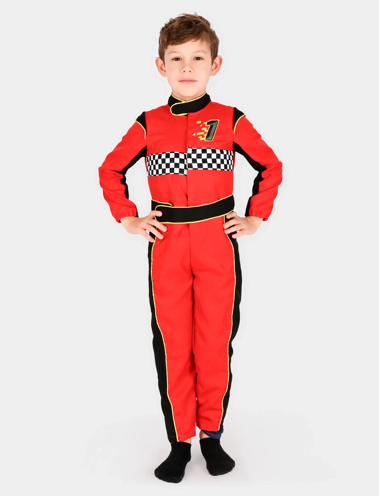 Den goda fen The Racer, 110/116, Red, Kostumer Og Tilbehør > Karakterkostumer, Børn