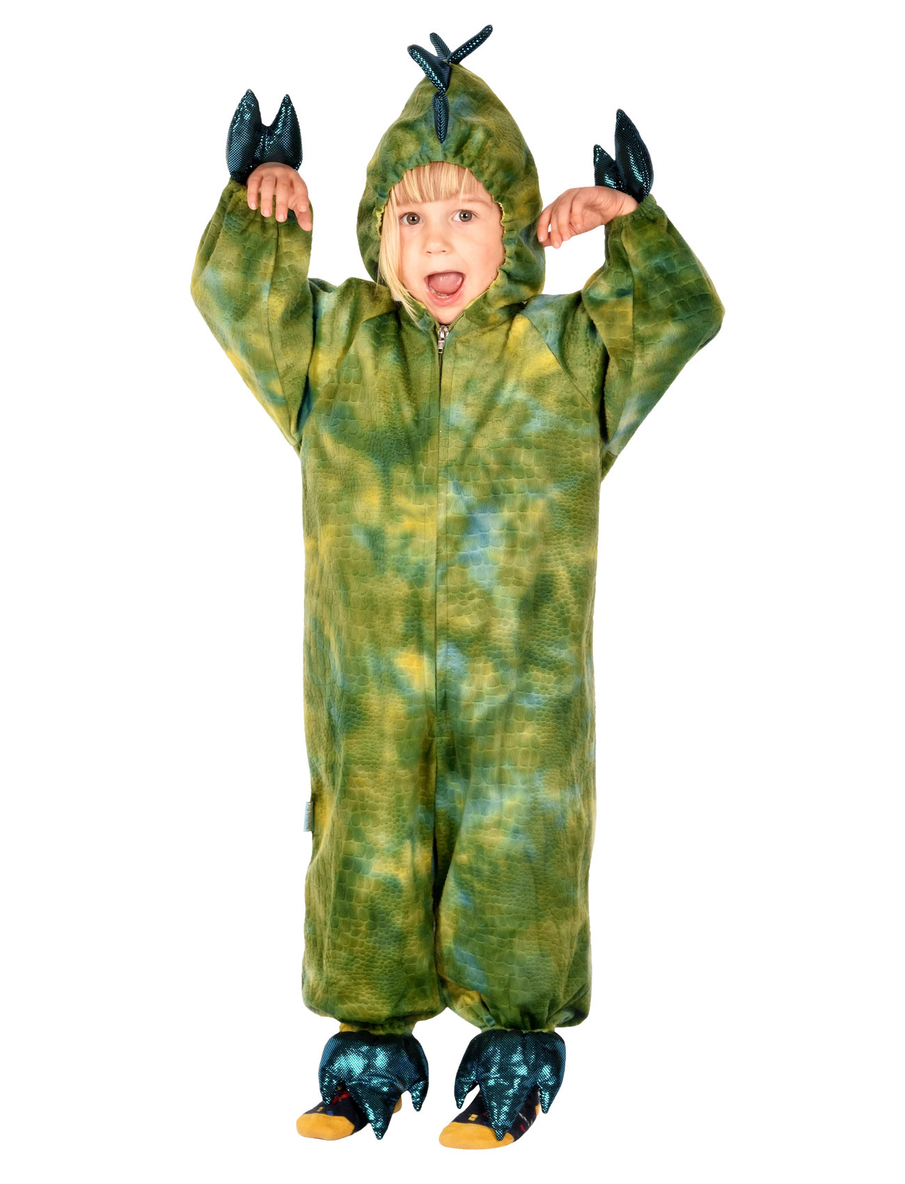 Dinosaur Costume Toys Costumes & Accessories Character Costumes Green Den Goda Fen