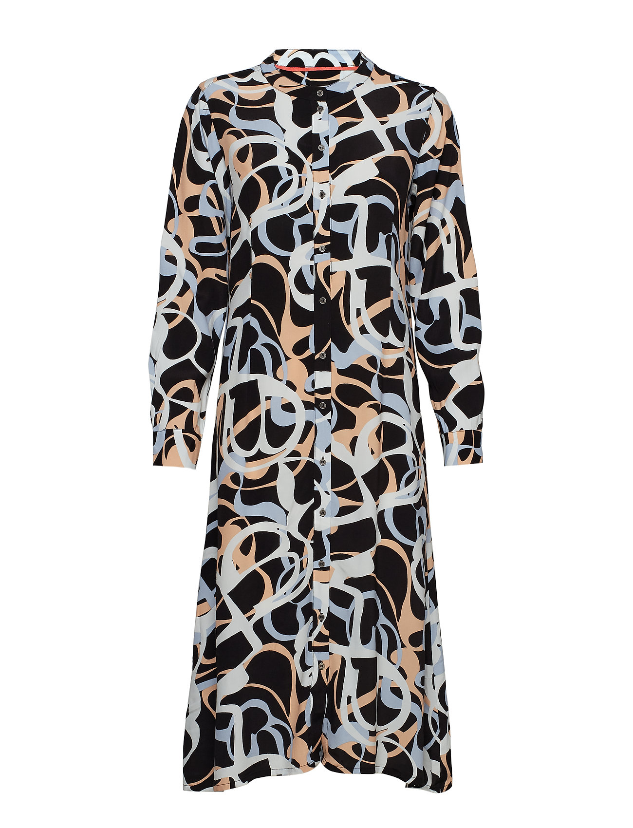 Dhsage Dress Jurk Knielengte Multipatroon Denim Hunter denim hunter kopen in de aanbieding