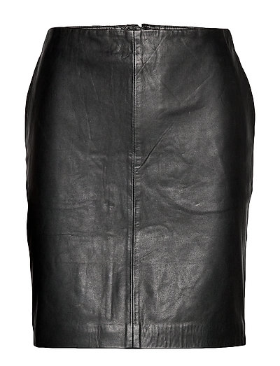 Denim Hunter 19 The Leather Skirt - Skirts | Boozt.com