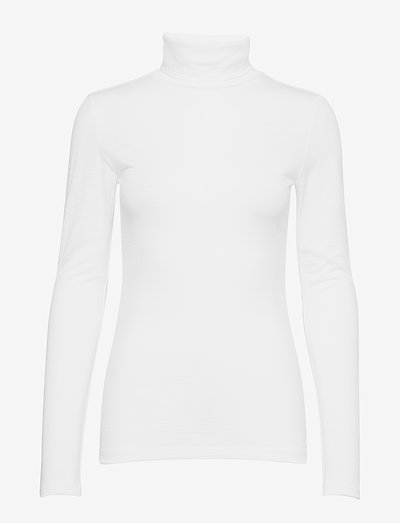 01 THE ROLLNECK - long-sleeved tops - off white