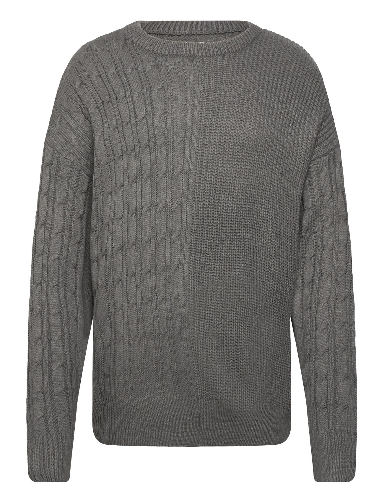 DENIM PROJECT Dp Strick Combined Sweatshirt Grau - L - Herren