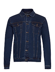 denim jacket dark blue