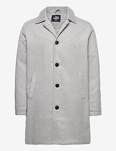WOOL COAT - manteaux d'hiver - light grey melange