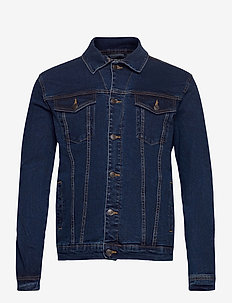 Kash Denim Jacket - ofodrade jeansjackor - dark blue