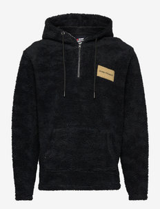 DPTEDDY HALF ZIP - swetry pluszowe - black