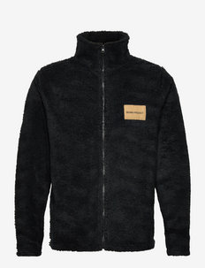 DPTEDDY ZIP JACKET - swetry pluszowe - black