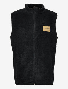 DPTEDDY ZIP VEST - spring jackets - black
