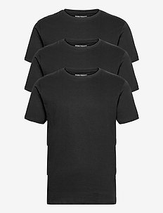 3 PACK T-SHIRTS - multipack t-skjorter - black