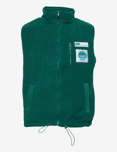 DPARTHUR FLEECE VEST - down- & padded jackets - green