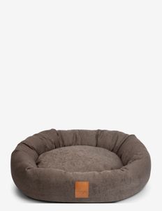 Donut Bed Leather - lits pour chiens - brown
