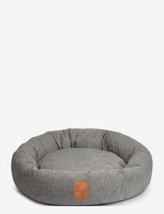 Donut Bed Leather - lits pour chiens - graphite