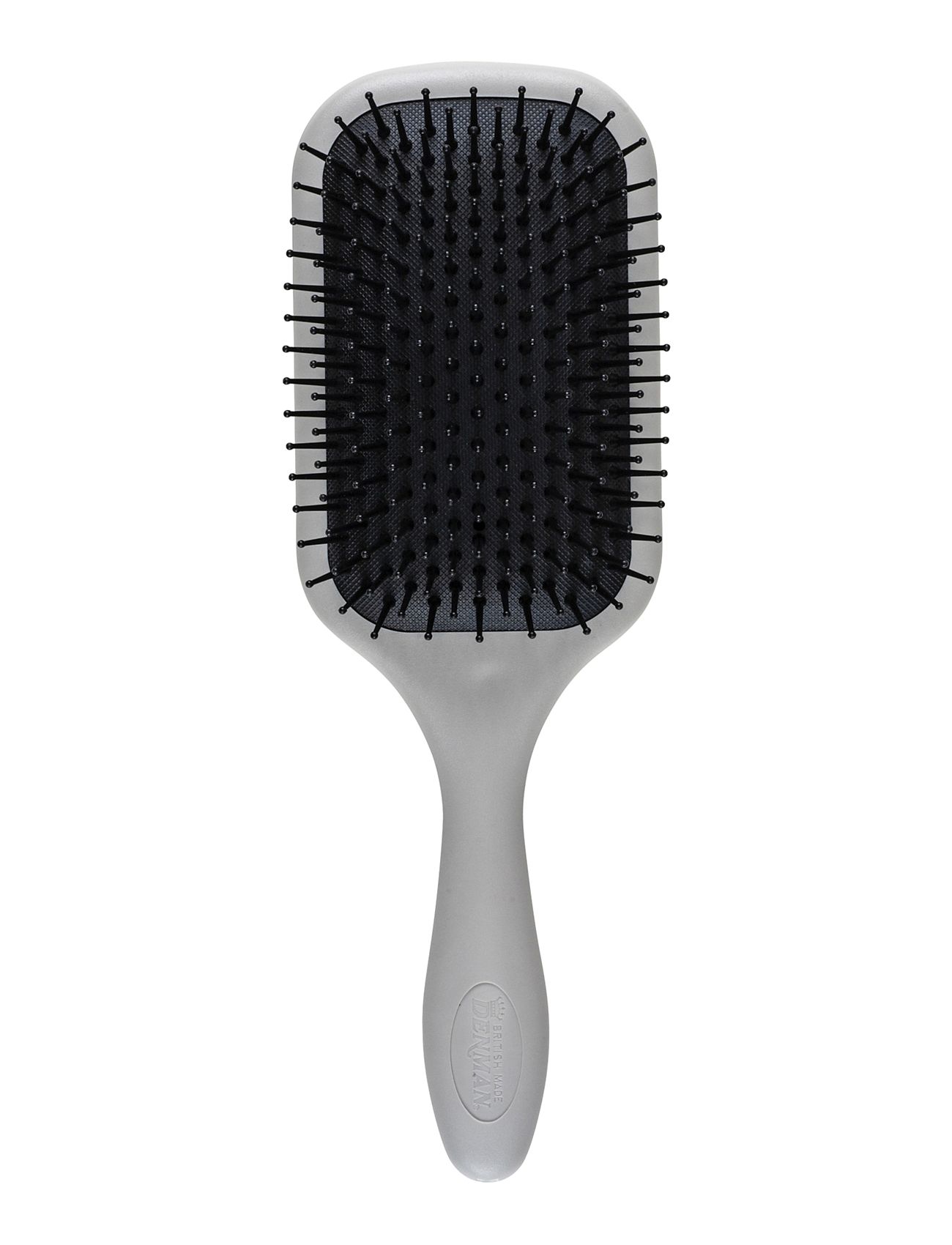 Denman D83 The Paddle Brush Arctic Grey Beauty Women Hair Hair Brushes & Combs Paddle Brush Grey Denman